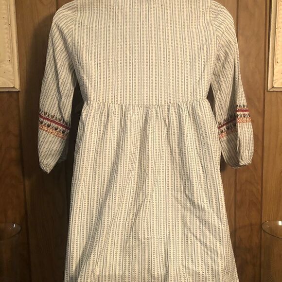 Zara Trf collection. Womens size medium boho dress. Multicolored. - Picture 6 of 7